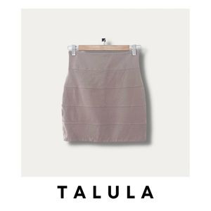 Talula Lilac Bodycon Bandage Mini Skirt